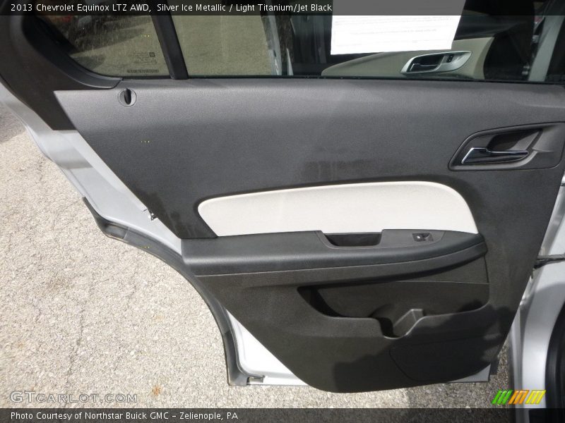 Silver Ice Metallic / Light Titanium/Jet Black 2013 Chevrolet Equinox LTZ AWD