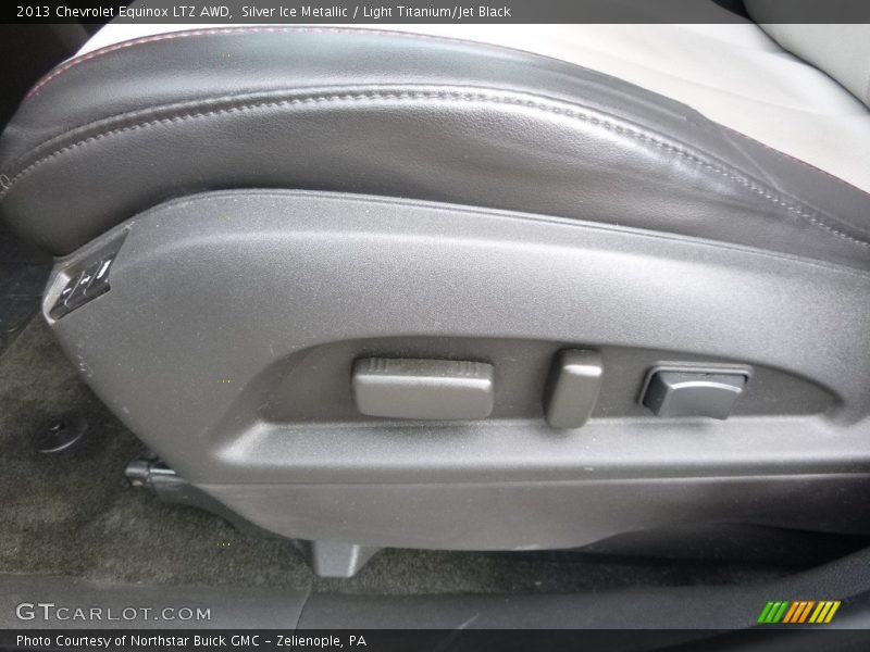 Silver Ice Metallic / Light Titanium/Jet Black 2013 Chevrolet Equinox LTZ AWD