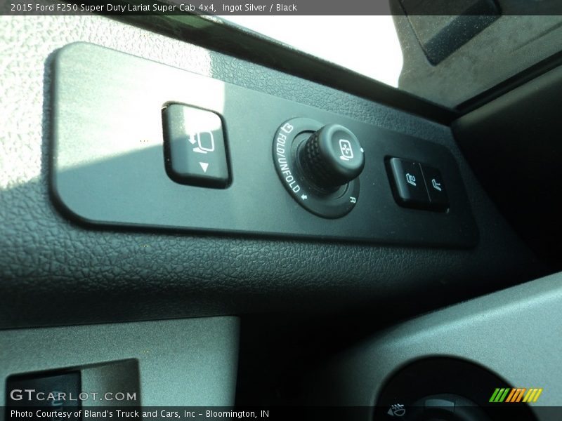 Ingot Silver / Black 2015 Ford F250 Super Duty Lariat Super Cab 4x4