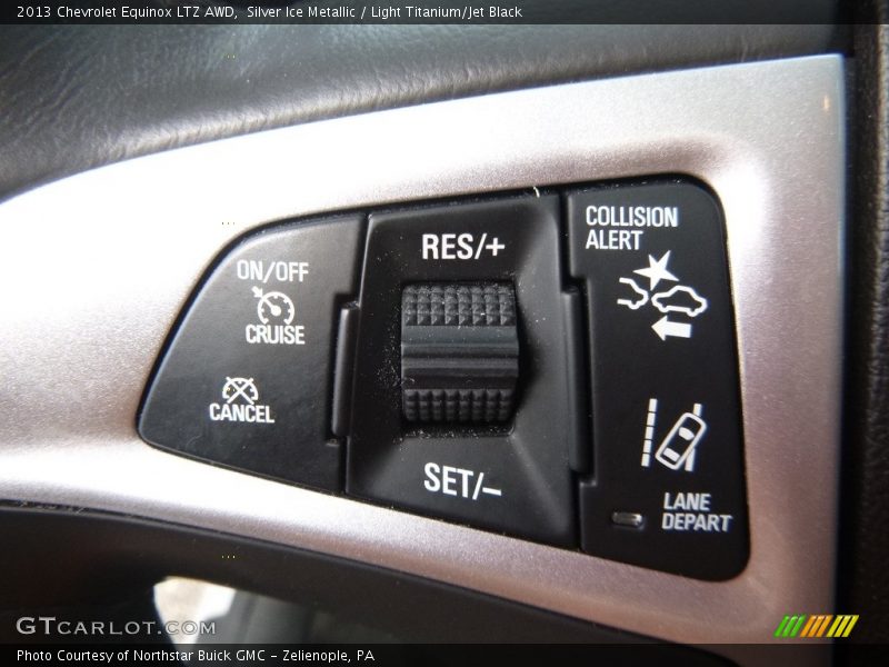 Silver Ice Metallic / Light Titanium/Jet Black 2013 Chevrolet Equinox LTZ AWD