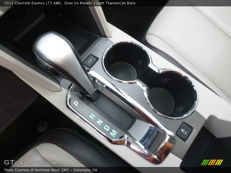 Silver Ice Metallic / Light Titanium/Jet Black 2013 Chevrolet Equinox LTZ AWD