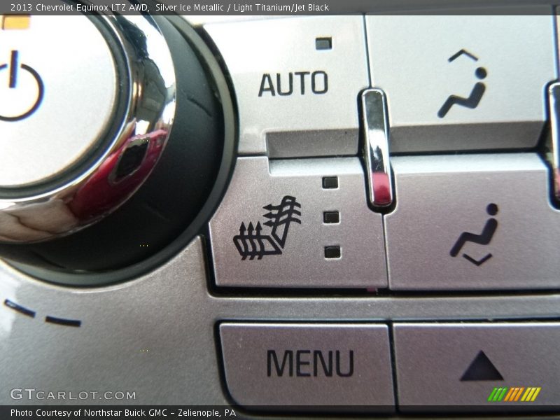 Silver Ice Metallic / Light Titanium/Jet Black 2013 Chevrolet Equinox LTZ AWD