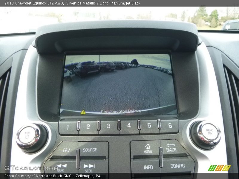 Silver Ice Metallic / Light Titanium/Jet Black 2013 Chevrolet Equinox LTZ AWD