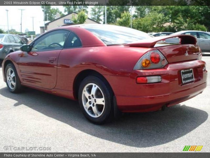 Ultra Red Pearl / Midnight 2003 Mitsubishi Eclipse GS Coupe