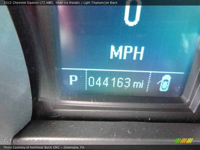 Silver Ice Metallic / Light Titanium/Jet Black 2013 Chevrolet Equinox LTZ AWD