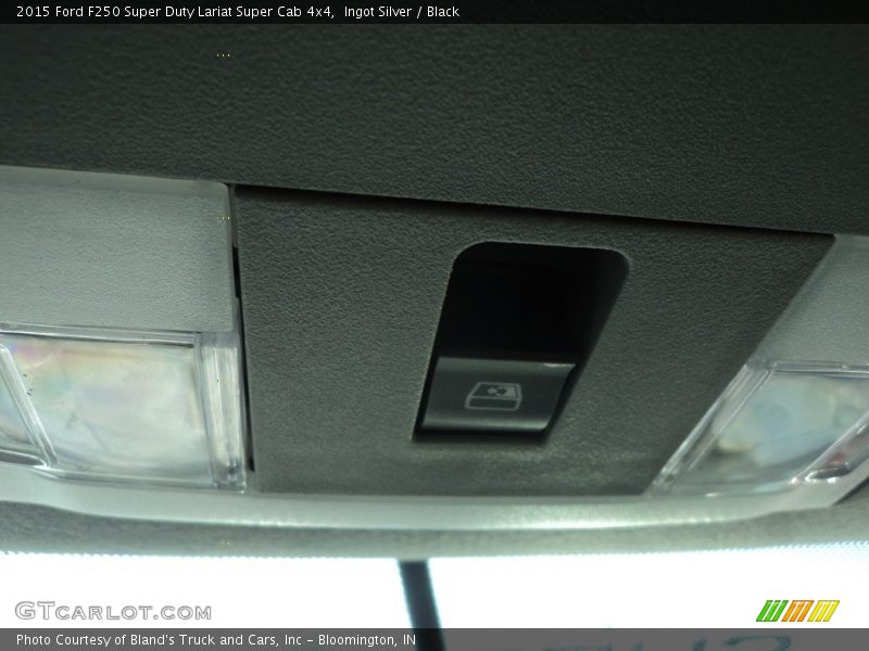 Ingot Silver / Black 2015 Ford F250 Super Duty Lariat Super Cab 4x4