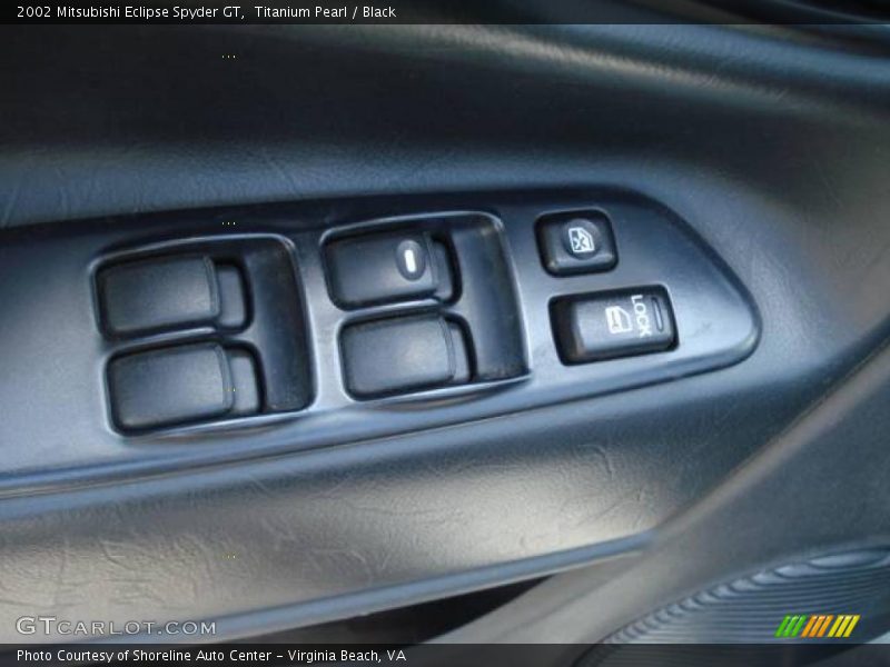 Titanium Pearl / Black 2002 Mitsubishi Eclipse Spyder GT
