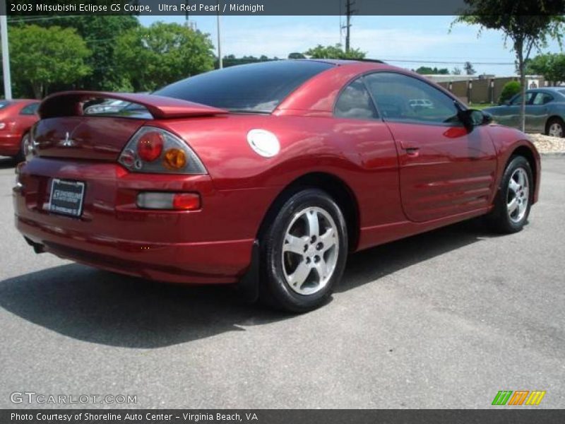 Ultra Red Pearl / Midnight 2003 Mitsubishi Eclipse GS Coupe