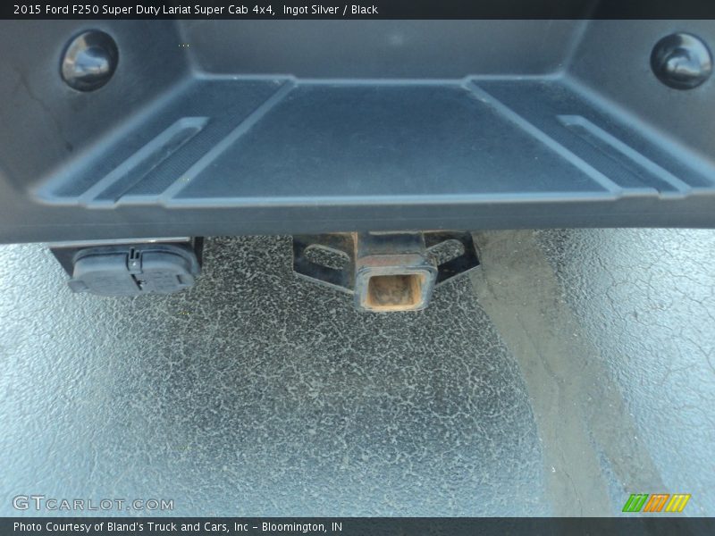 Ingot Silver / Black 2015 Ford F250 Super Duty Lariat Super Cab 4x4