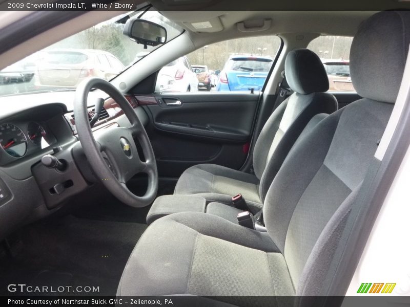 White / Ebony 2009 Chevrolet Impala LT