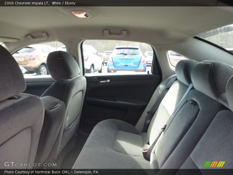 White / Ebony 2009 Chevrolet Impala LT