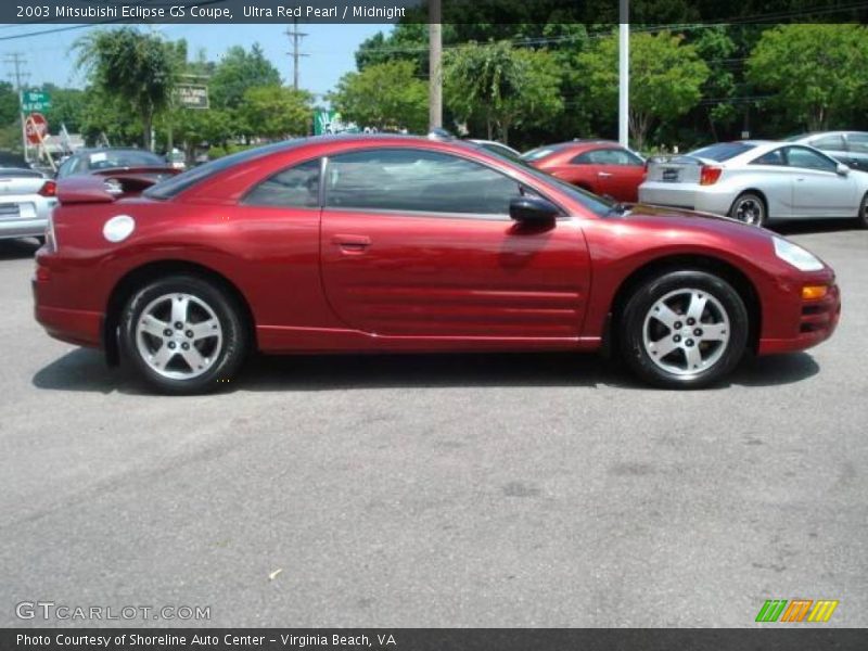 Ultra Red Pearl / Midnight 2003 Mitsubishi Eclipse GS Coupe
