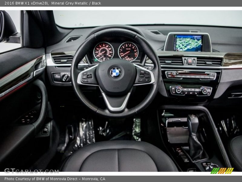 Mineral Grey Metallic / Black 2016 BMW X1 xDrive28i