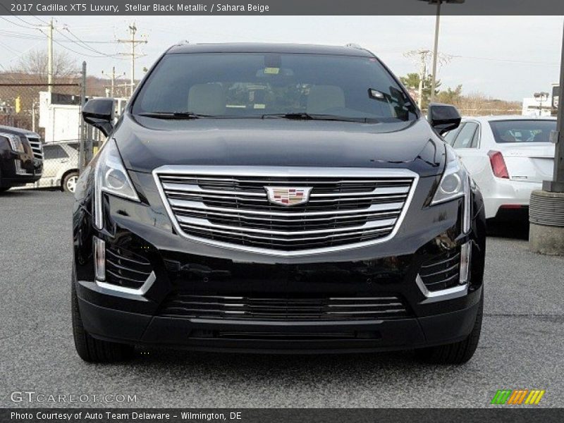 Stellar Black Metallic / Sahara Beige 2017 Cadillac XT5 Luxury