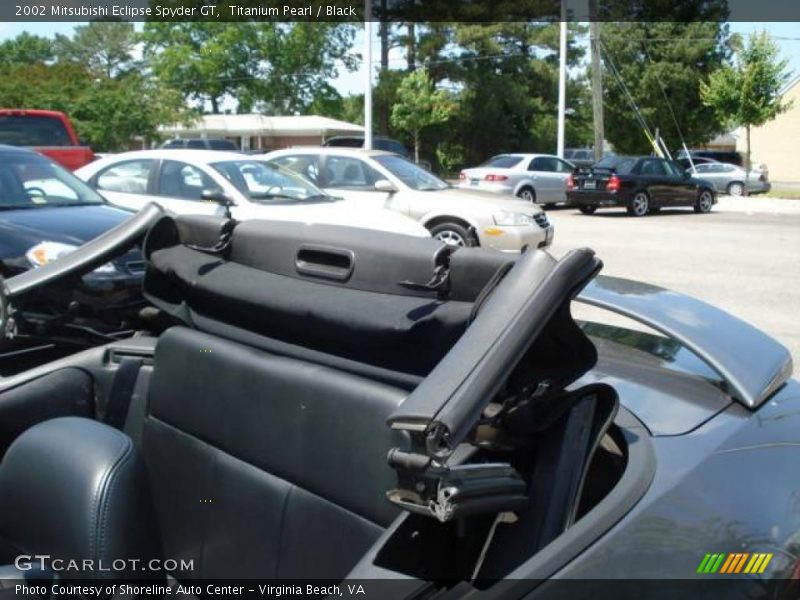 Titanium Pearl / Black 2002 Mitsubishi Eclipse Spyder GT