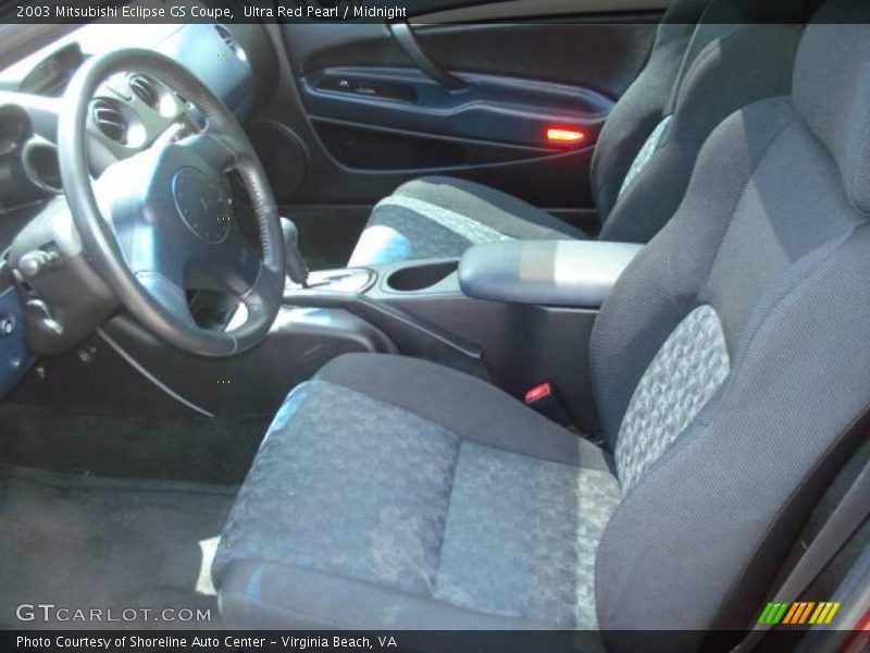 Ultra Red Pearl / Midnight 2003 Mitsubishi Eclipse GS Coupe