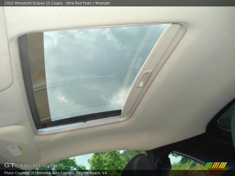 Ultra Red Pearl / Midnight 2003 Mitsubishi Eclipse GS Coupe
