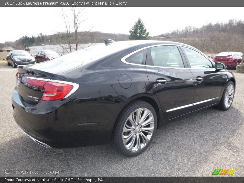 Ebony Twilight Metallic / Ebony 2017 Buick LaCrosse Premium AWD