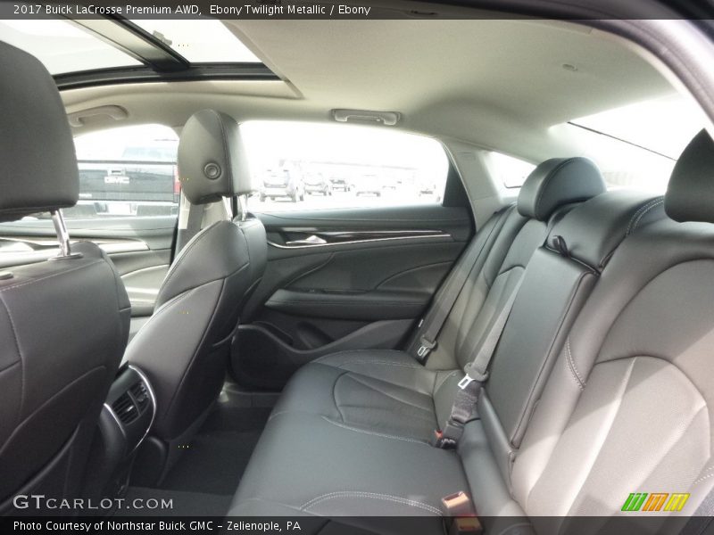 Rear Seat of 2017 LaCrosse Premium AWD