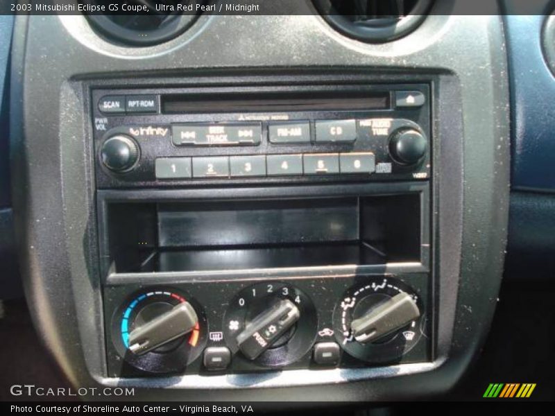 Ultra Red Pearl / Midnight 2003 Mitsubishi Eclipse GS Coupe