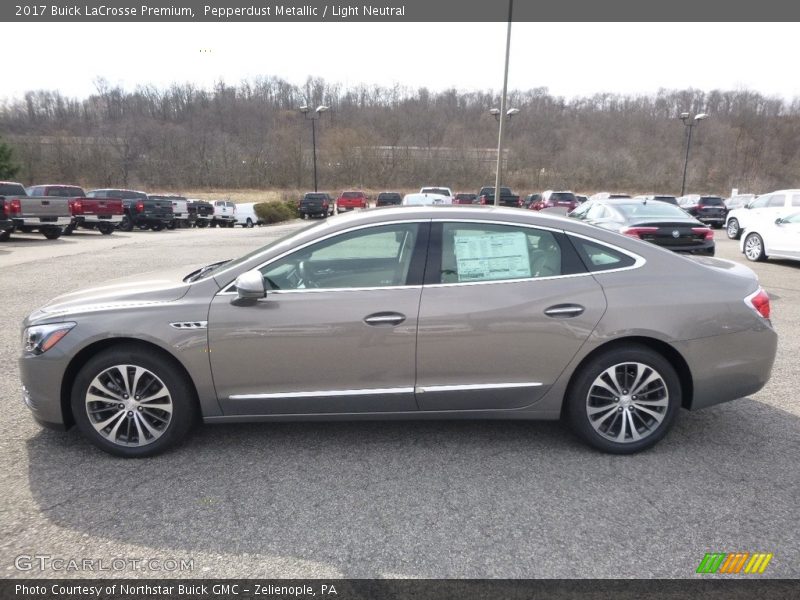 Pepperdust Metallic / Light Neutral 2017 Buick LaCrosse Premium