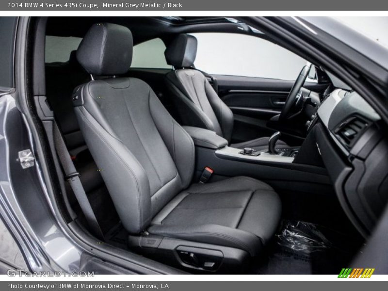 Mineral Grey Metallic / Black 2014 BMW 4 Series 435i Coupe