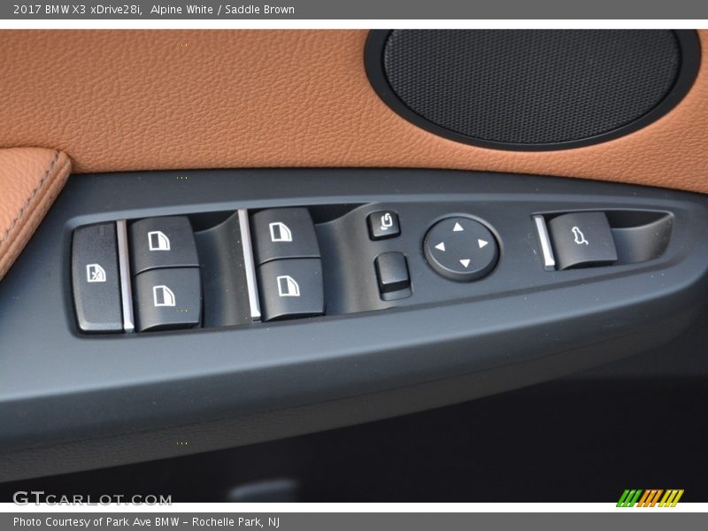 Alpine White / Saddle Brown 2017 BMW X3 xDrive28i