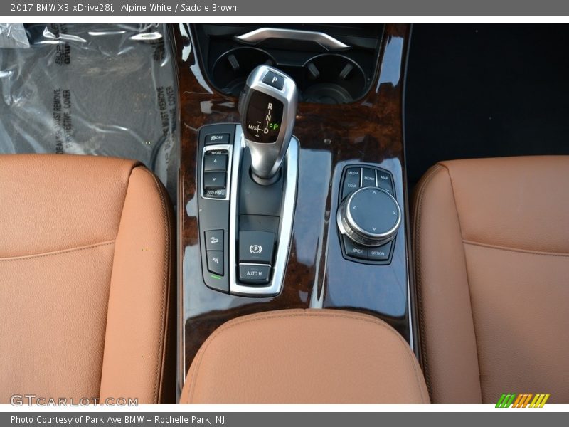 Alpine White / Saddle Brown 2017 BMW X3 xDrive28i