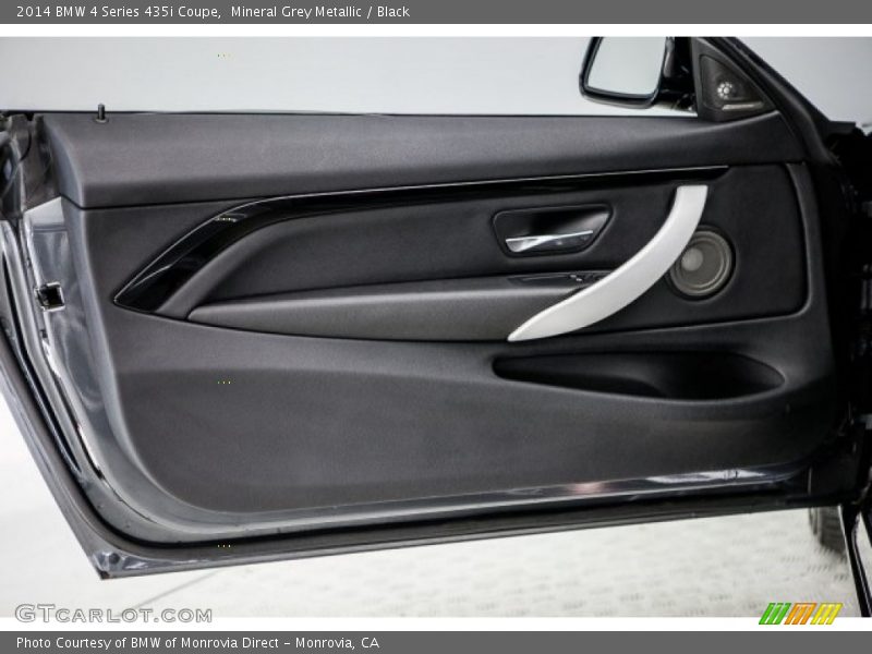 Mineral Grey Metallic / Black 2014 BMW 4 Series 435i Coupe