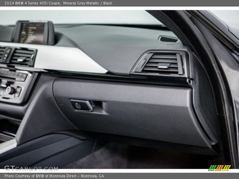 Mineral Grey Metallic / Black 2014 BMW 4 Series 435i Coupe