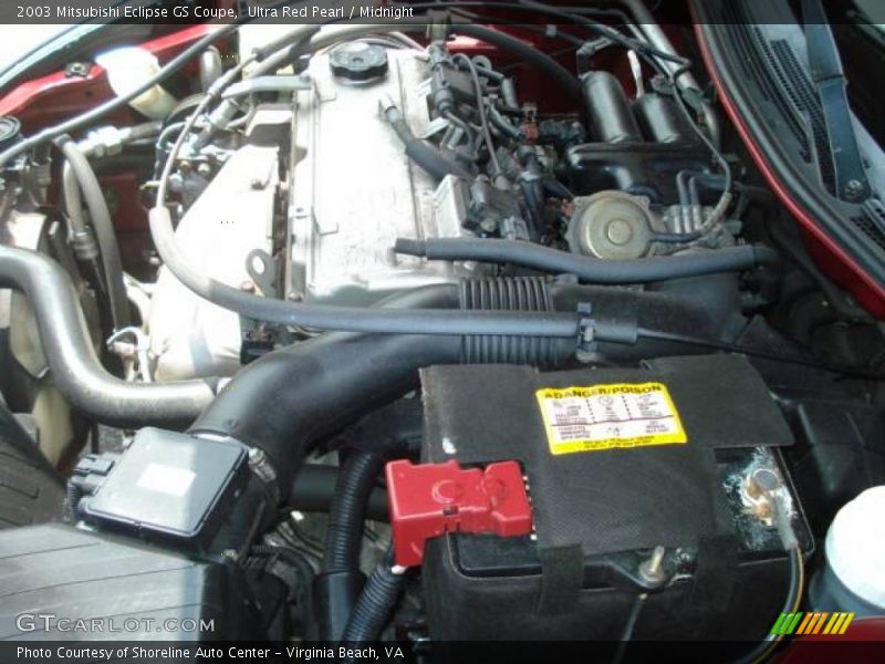 Ultra Red Pearl / Midnight 2003 Mitsubishi Eclipse GS Coupe