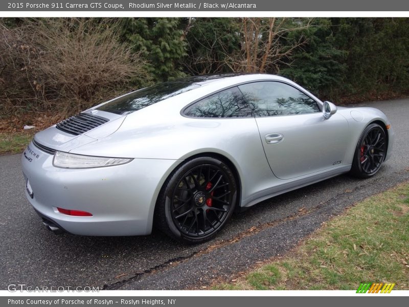 Rhodium Silver Metallic / Black w/Alcantara 2015 Porsche 911 Carrera GTS Coupe