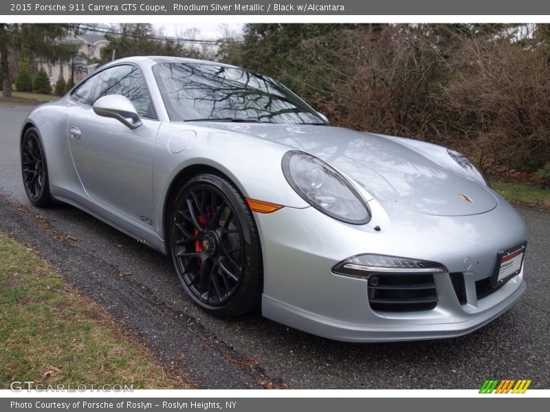 Rhodium Silver Metallic / Black w/Alcantara 2015 Porsche 911 Carrera GTS Coupe