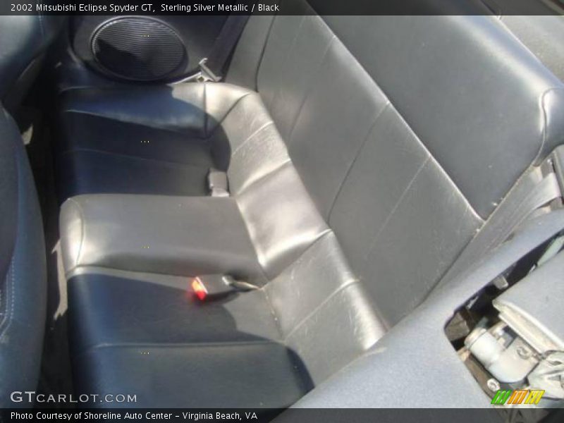 Sterling Silver Metallic / Black 2002 Mitsubishi Eclipse Spyder GT