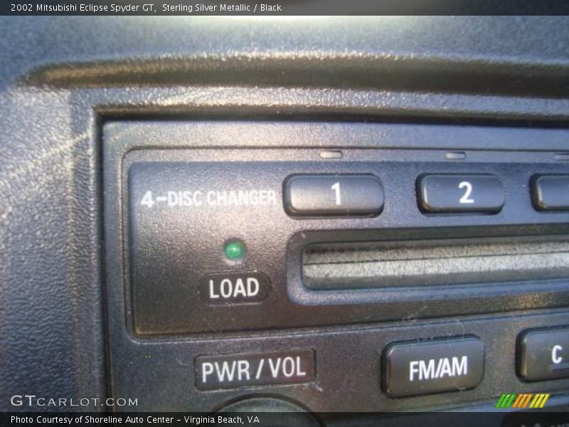 Sterling Silver Metallic / Black 2002 Mitsubishi Eclipse Spyder GT