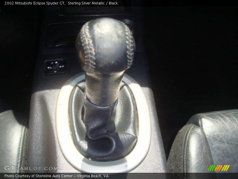 Sterling Silver Metallic / Black 2002 Mitsubishi Eclipse Spyder GT