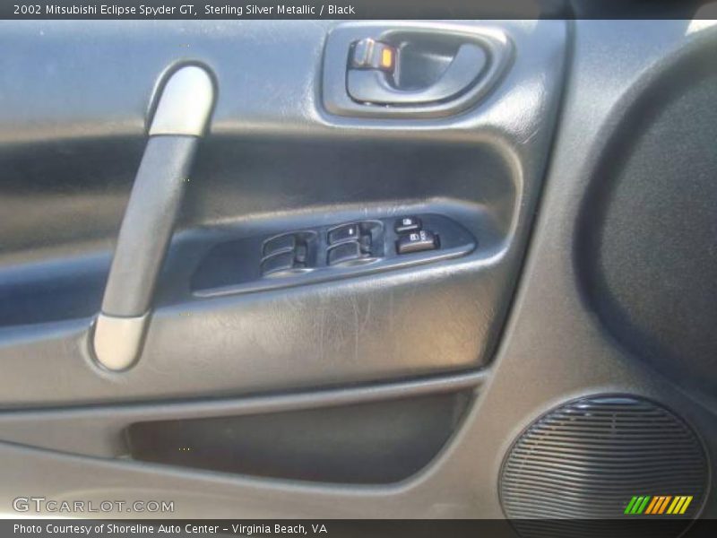 Sterling Silver Metallic / Black 2002 Mitsubishi Eclipse Spyder GT