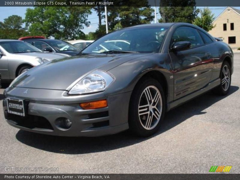 Titanium Pearl / Midnight 2003 Mitsubishi Eclipse GTS Coupe