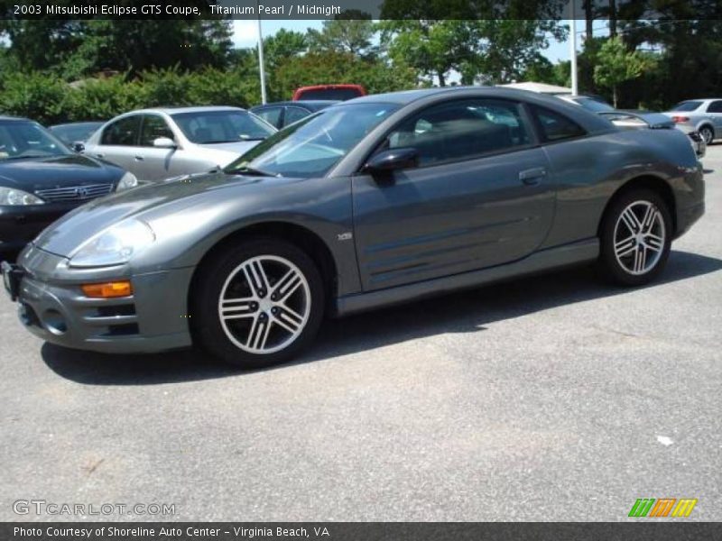 Titanium Pearl / Midnight 2003 Mitsubishi Eclipse GTS Coupe