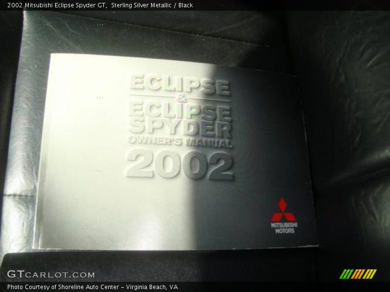 Sterling Silver Metallic / Black 2002 Mitsubishi Eclipse Spyder GT