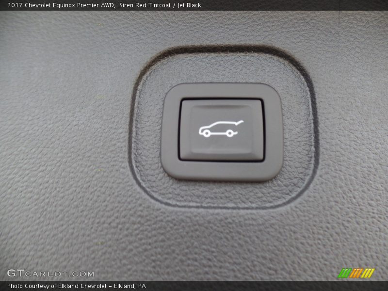 Siren Red Tintcoat / Jet Black 2017 Chevrolet Equinox Premier AWD