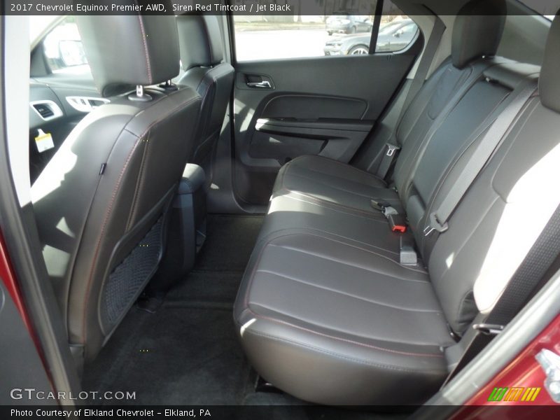 Siren Red Tintcoat / Jet Black 2017 Chevrolet Equinox Premier AWD
