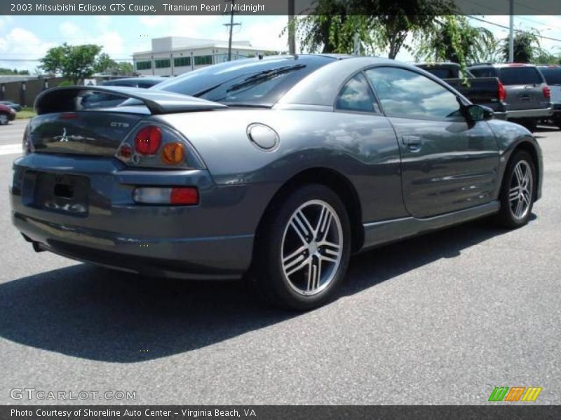 Titanium Pearl / Midnight 2003 Mitsubishi Eclipse GTS Coupe