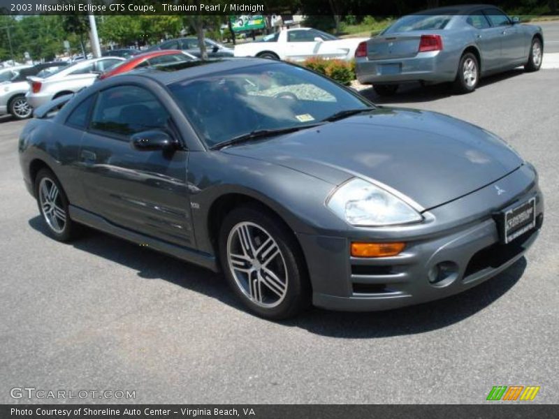 Titanium Pearl / Midnight 2003 Mitsubishi Eclipse GTS Coupe