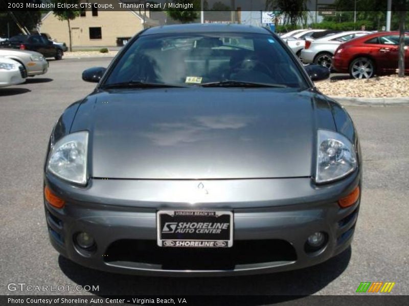 Titanium Pearl / Midnight 2003 Mitsubishi Eclipse GTS Coupe