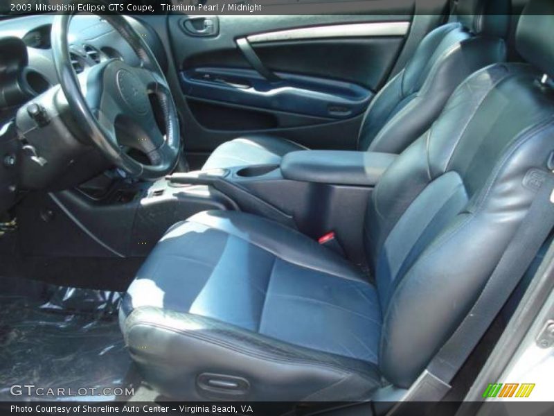 Titanium Pearl / Midnight 2003 Mitsubishi Eclipse GTS Coupe