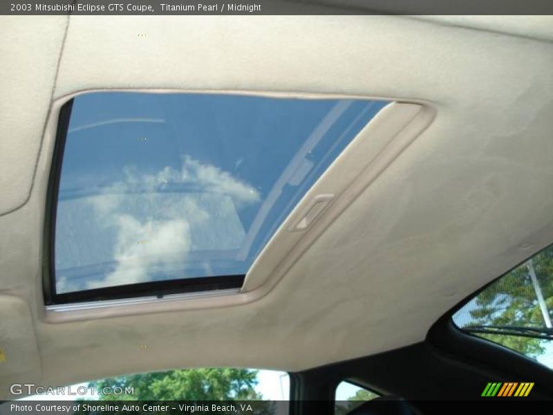 Titanium Pearl / Midnight 2003 Mitsubishi Eclipse GTS Coupe