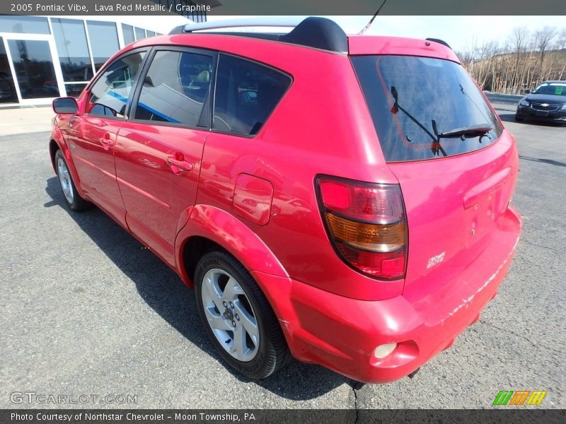 Lava Red Metallic / Graphite 2005 Pontiac Vibe