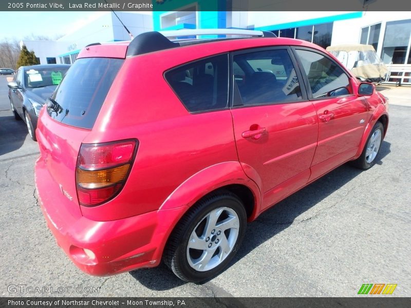 Lava Red Metallic / Graphite 2005 Pontiac Vibe