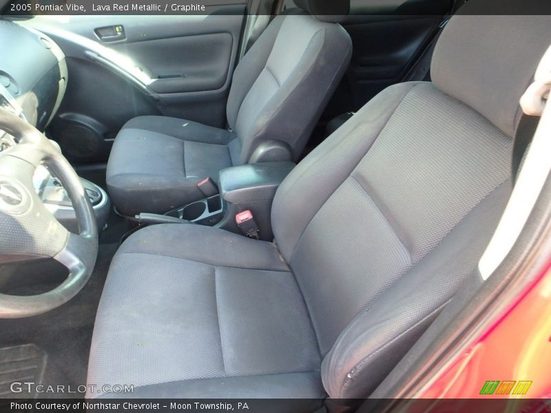 Lava Red Metallic / Graphite 2005 Pontiac Vibe
